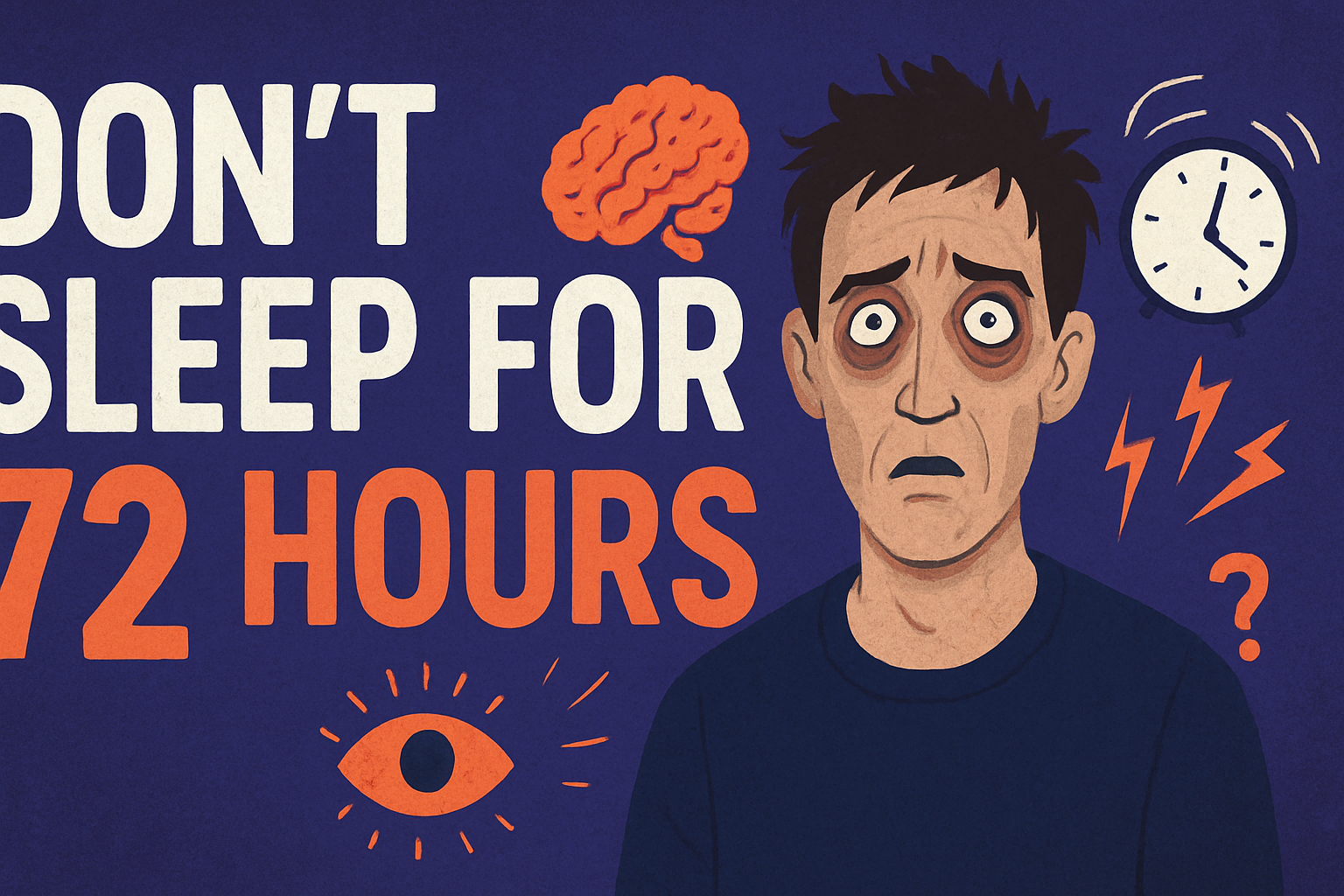 What Happens If You Don’t Sleep for 72 Hours?
